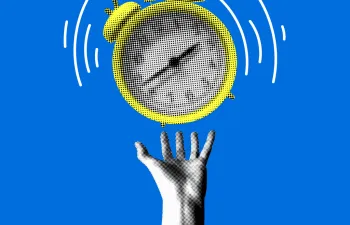 Reloj mano collage