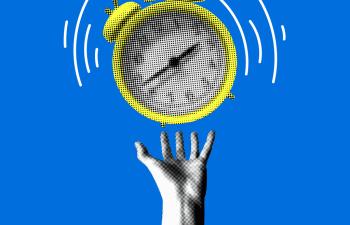 Reloj mano collage