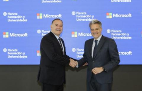 Planeta Formación y Universidades se une a Microsoft para llevar a las aulas de formación superior la última tecnología docente