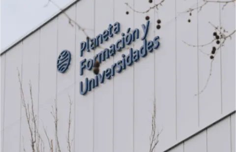 Nuestra historia - Edificio Planeta Formación y Universidades