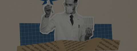 Científico collage banner