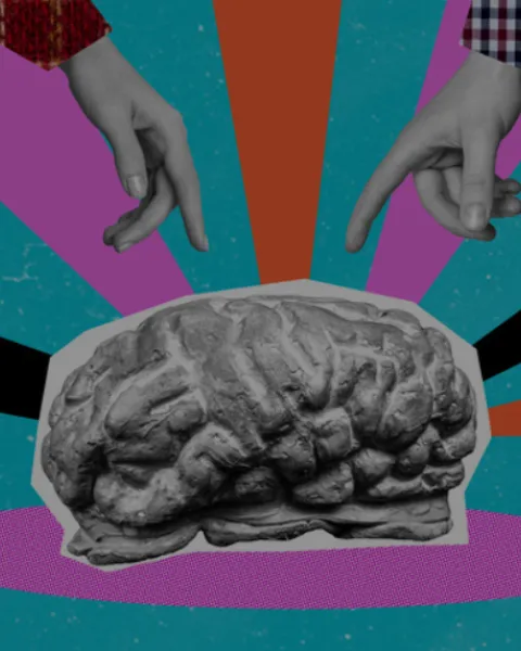 Cerebro neuromarketing collage banner